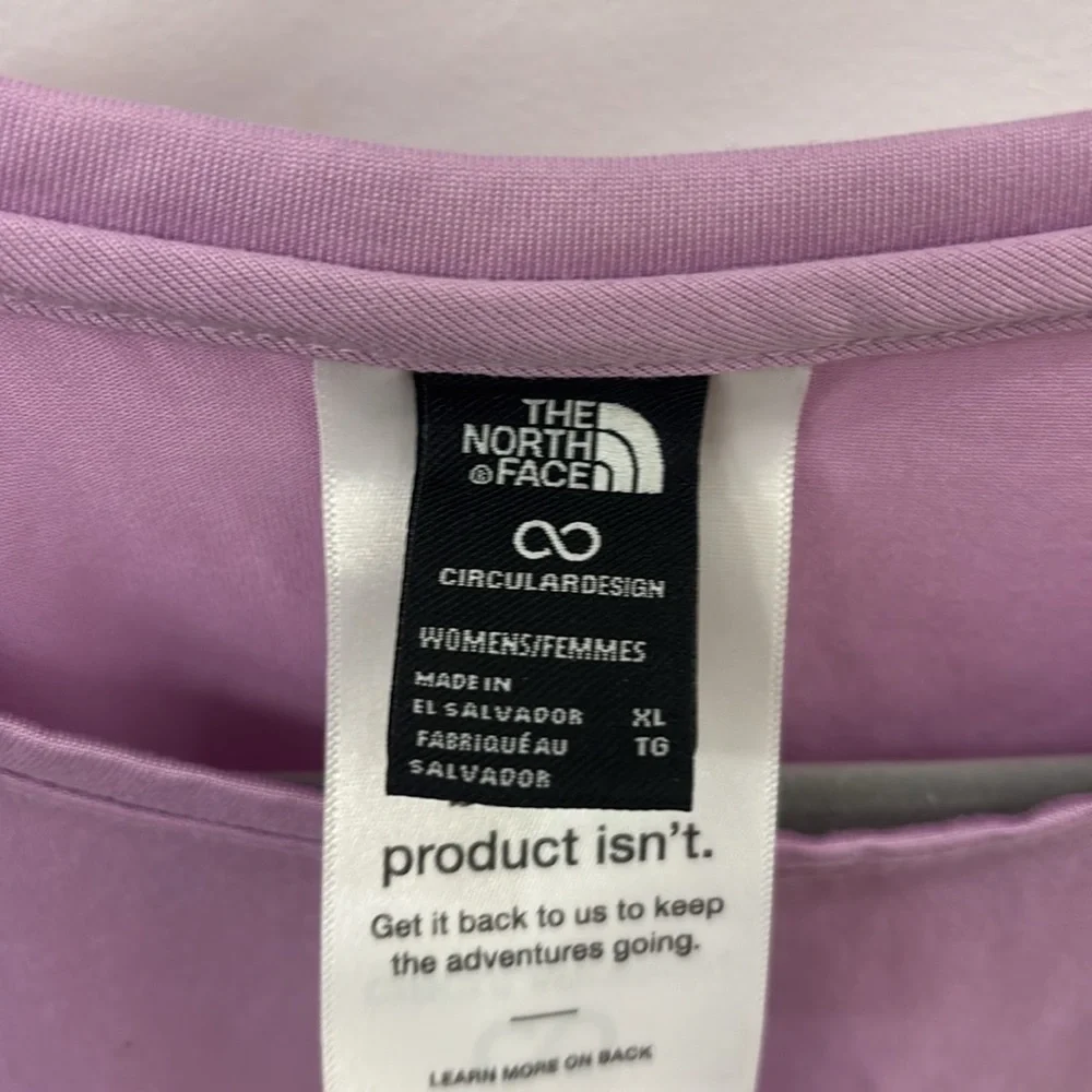 The North Face Women’s Lavender Crew Neck Tee - Picture 3 of 6